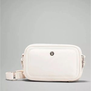 Lululemon White Opal Camera Crossbody Bag